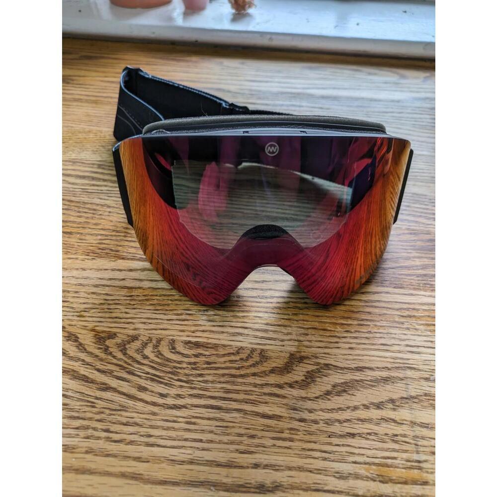 Nandn Polarized Retractable Eye Visor Snow Goggles